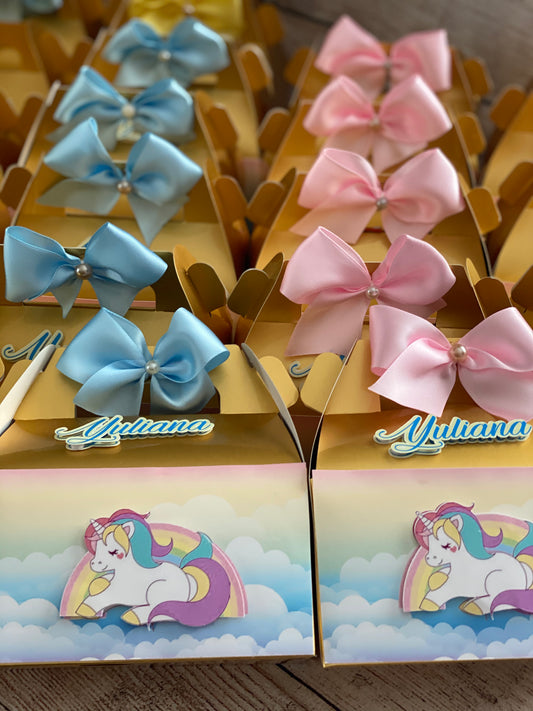 Unicorn Custom Party Favor